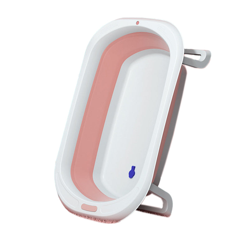 Foldable Baby Bathtub Household Hotel Ajustable Portable Newborn Baby Swimming Tub Anti-Slip Bottom Bath Bucket For Baby Shower