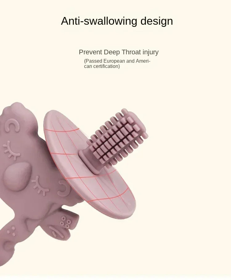 Animal Koala Safe Toddle Teether Chew Toy Teething Ring Infant Baby Silicone Training Toothbrush BPA Free Rodent Baby Accessorie