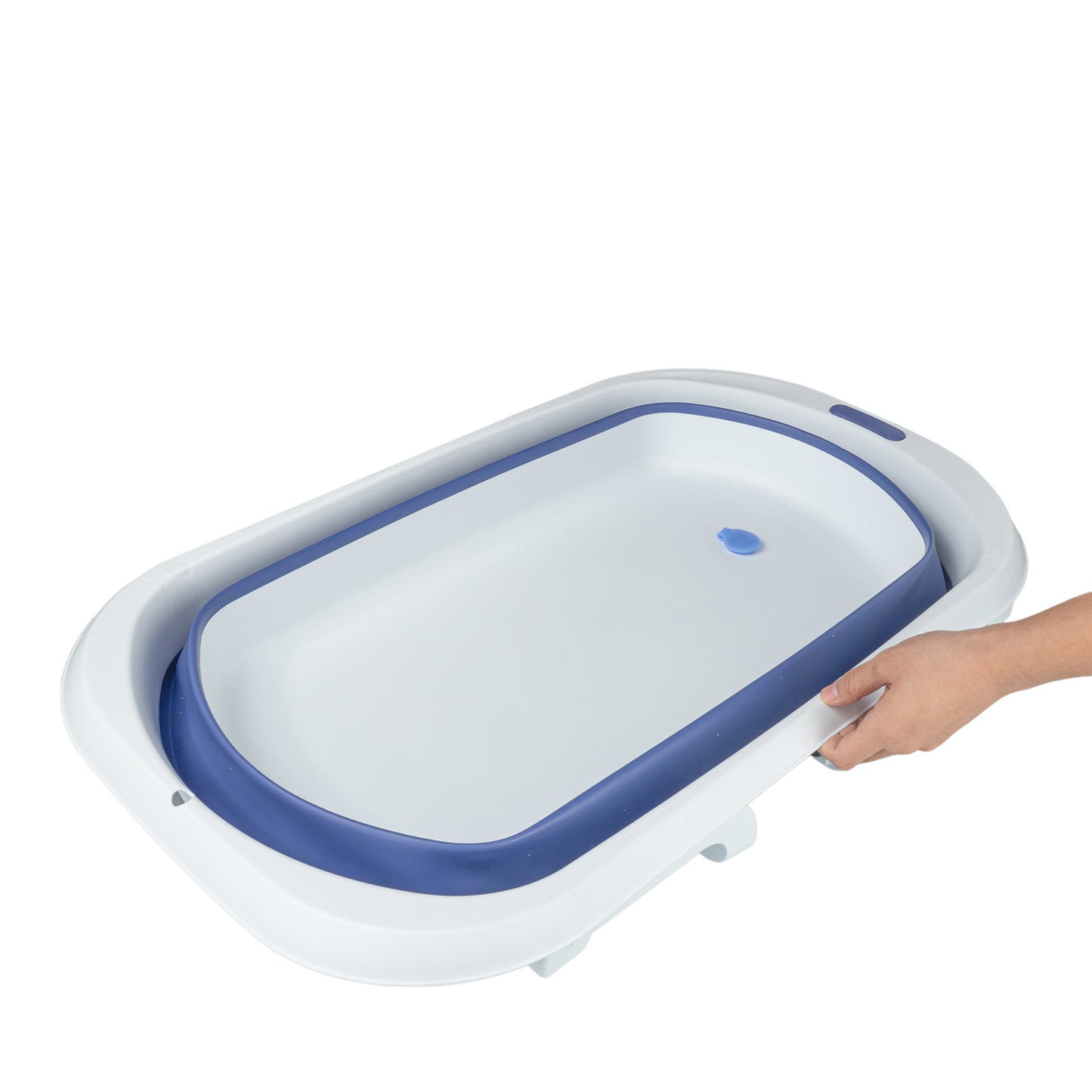 Foldable Baby Bathtub Household Hotel Ajustable Portable Newborn Baby Swimming Tub Anti-Slip Bottom Bath Bucket For Baby Shower