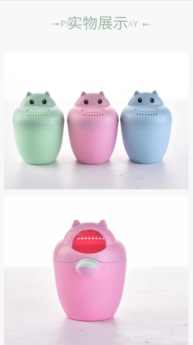 Baby Shampoo Rinser Durable Kids Shampoo Rinse Cup Bath Shower Washing Head Children Bathing Baby Shower Spoons
