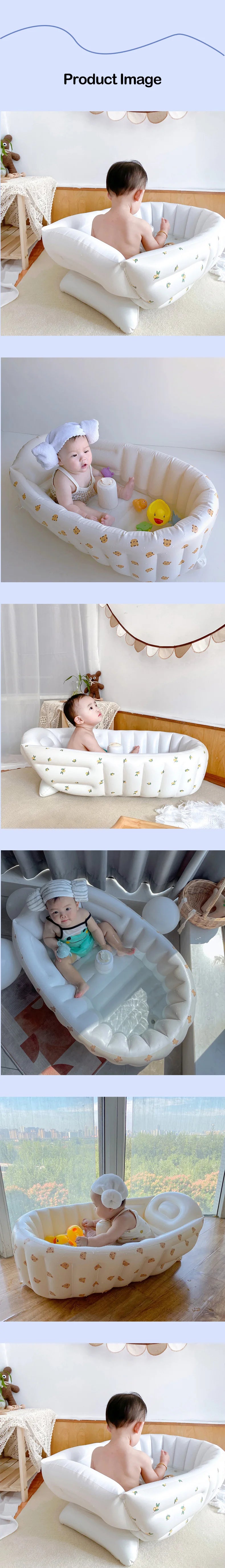 Animal Baby Swimming Bathtub Children's Portable Outdoor Inflatable Pool Children's Bathtub Newborn Swimming Pool