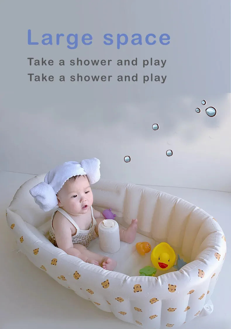 Animal Baby Swimming Bathtub Children's Portable Outdoor Inflatable Pool Children's Bathtub Newborn Swimming Pool